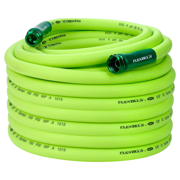 Legacy Flexzilla 5/8" x 100' Heavy Duty Lightweight Drinking Water Garden Hose, Green - 100'