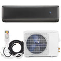 Energy Star 18000 BTU Mini Split Air Conditioner & Heater, 21 SEER2 208-230V Inverter Split AC Unit with Heat Pump for Rooms up to 1250 Sq.Ft - Gray