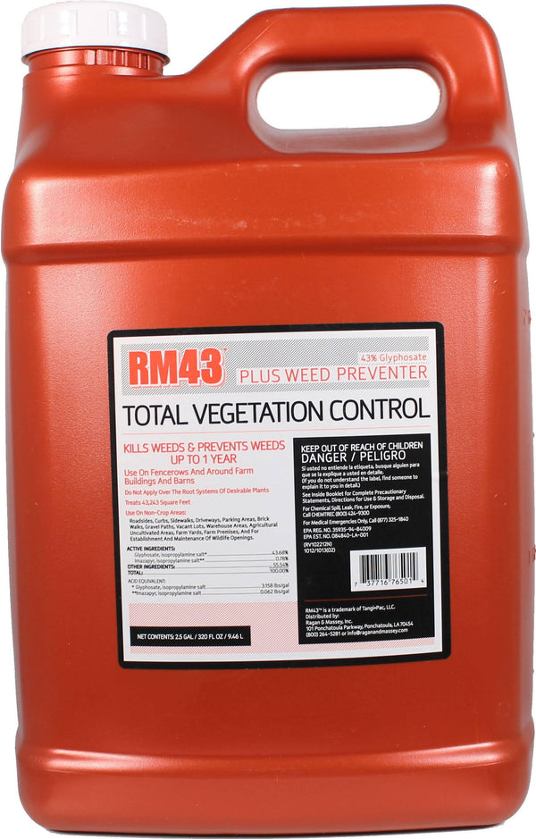 RM43 Total Vegetation Control - 2.5 Gallon - 2.5 Gallon