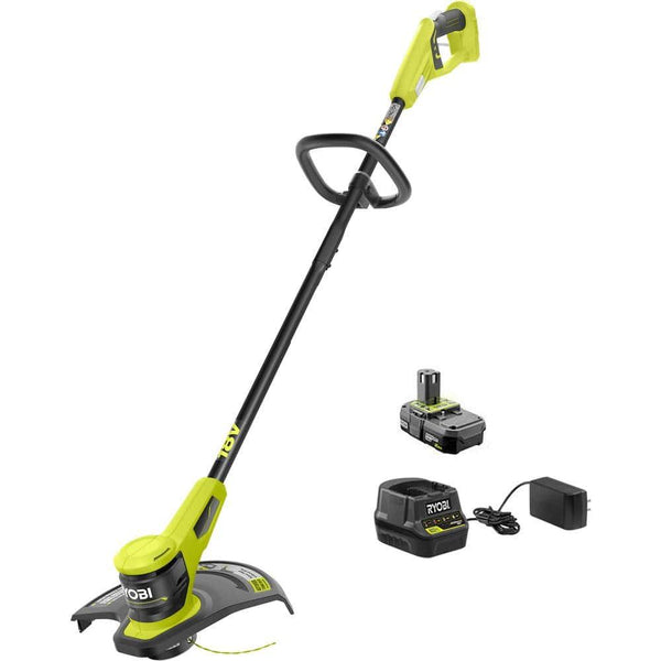 Ryobi P20150VNM One+ 18V 13 in. Cordless Battery String Trimmer with 2.0 Ah Battery and Charger - 13 in